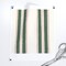 Preppy Grandmillennial Ticking Stripe Stripes Classic Traditional Pink Green Cross Hatch Lines Country Club Summer Camp Dark And Double Modern Custom Printed Fabric by Spoonflower Various Fabrics by the Yard or Fat Quarter